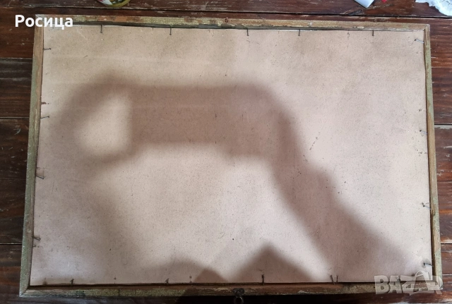 Натюрморт с ловни трофеи , снимка 5 - Антикварни и старинни предмети - 54043846