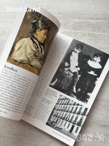 Малък албум за Picasso на немски език| Mini kunstführer , снимка 9 - Други - 52477289