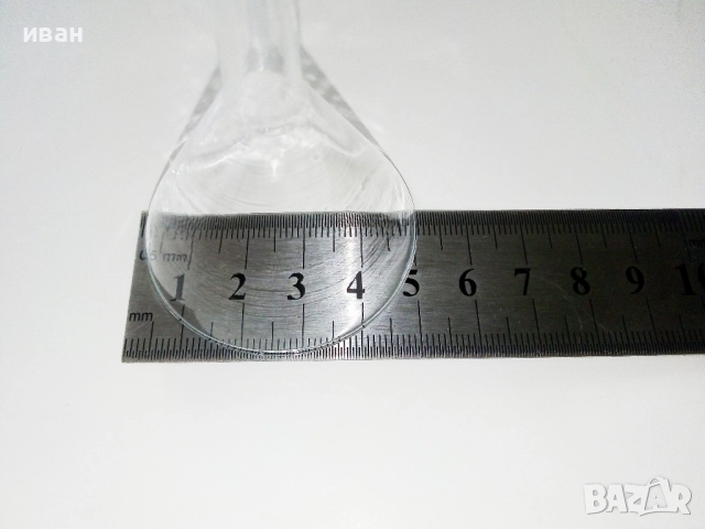 Стъклени лабораторни фунийки 3 броя., снимка 5 - Други ценни предмети - 52921409