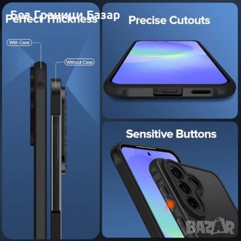 Нов Калъф за Samsung Galaxy A56 5G + 2 стъклени протектора Кейс самсунг, снимка 4 - Калъфи, кейсове - 53970403