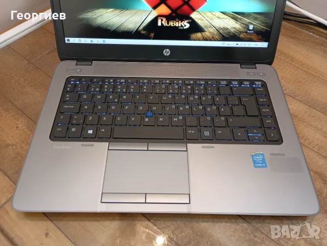 Лаптоп HP ElitBook 740 / i5 4210U / SSD, снимка 2 - Лаптопи за работа - 46925052