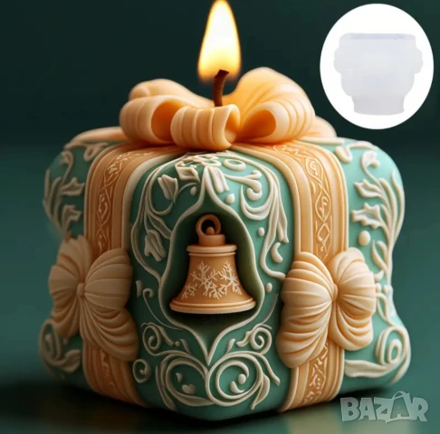 Молд коледен подарък  (3), снимка 4 - Форми - 51144081