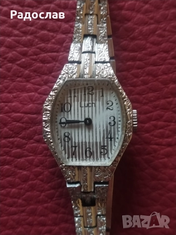 работещ дамски часовник Луч, снимка 4 - Дамски - 52033671
