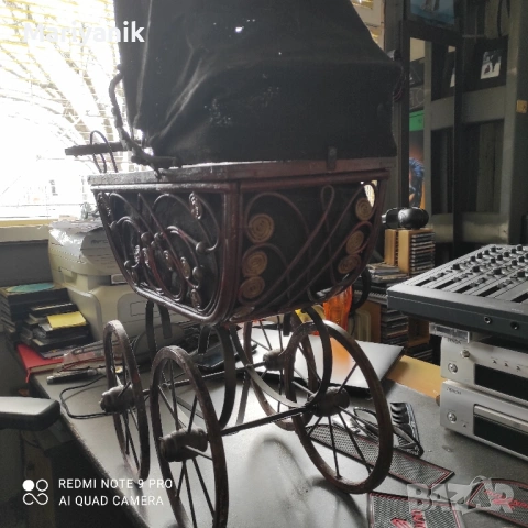 Много стара викторианска количка за кукли , снимка 4 - Други ценни предмети - 53204331