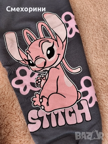 Детски комплекти Стич, памук и ликра, за момиченца от 3г до 8г , снимка 5 - Детски комплекти - 52480607