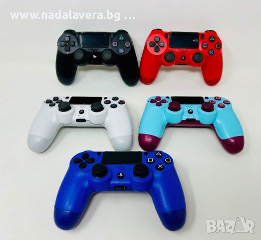 PS4 джойстик Playstation 4 контролер controller Sony DualShock 4 v2, снимка 3 - Аксесоари - 37119939