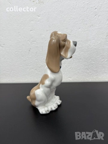 Порцеланова фигура на Басет - Lladro -  NAO. №7493, снимка 6 - Колекции - 52063360