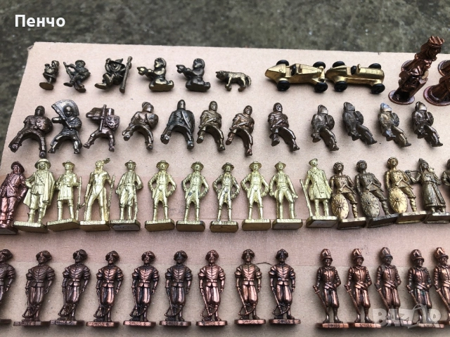 стари метални фигурки на КИНДЕР/KINDER/, снимка 6 - Антикварни и старинни предмети - 45248264