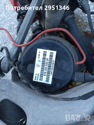 Оборудван заден мост Porsche Panamera GTS Facelift, снимка 2 - Части - 51752685