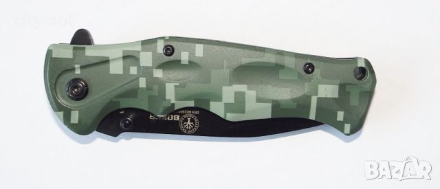 Дизайнерски нож сгъваем BOKER PLUS 96/210, с minecraft мотиви, снимка 2 - Ножове - 45210914