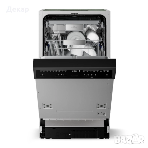 Полувградена съдомиялна машина Klarstein Velaire 45 см с 9 програми