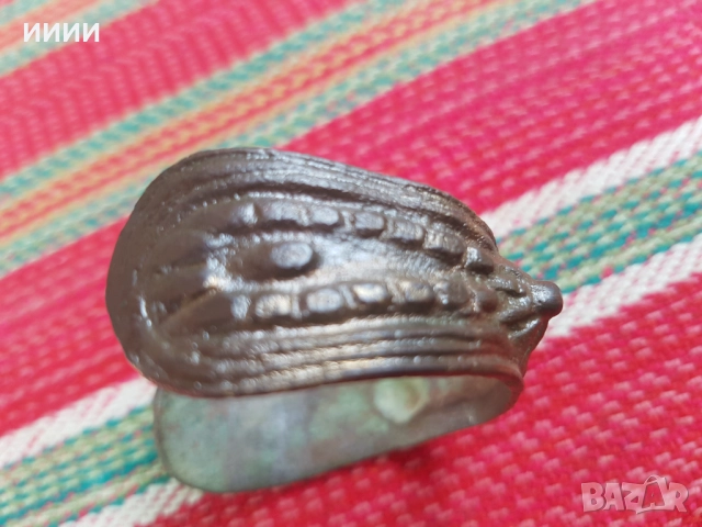 Гривна рогатка, снимка 2 - Антикварни и старинни предмети - 52534269