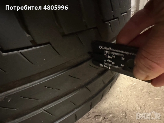 Продавам гуми CONTINENTAL Premium Contract 6 с размер 215/ 60/16 V XL, DOT 0322. , снимка 3 - Гуми и джанти - 54293023