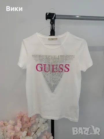 Дамска тениска Guess, снимка 3 - Тениски - 49890189