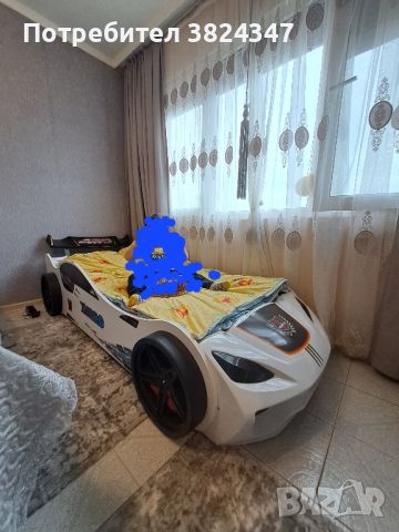 детско легло кола , снимка 1 - Бебешки легла и матраци - 46023914