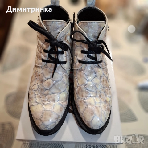Дамски боти ест.кожа, снимка 3 - Дамски боти - 52860790