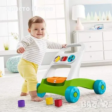 Нова Бебешка Проходилка за бутане Уокър Fisher Price със Сортер Фишър Прайс, снимка 1 - Проходилки - 39362365