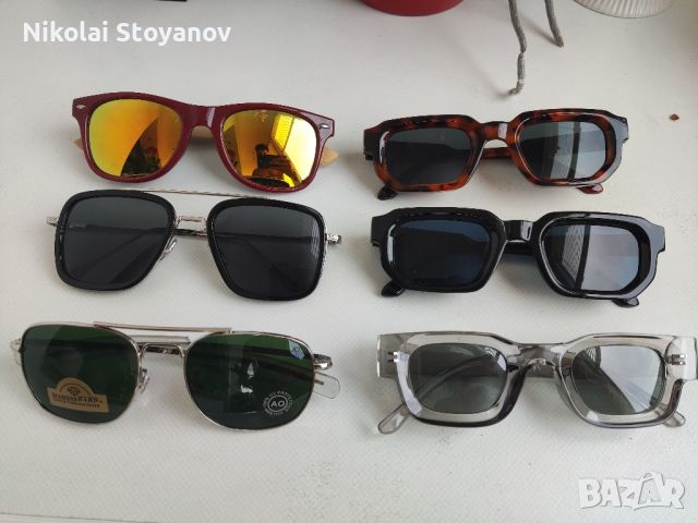 Мъжки слънчеви очила. Различен размер и стил., снимка 1 - Слънчеви и диоптрични очила - 46332377