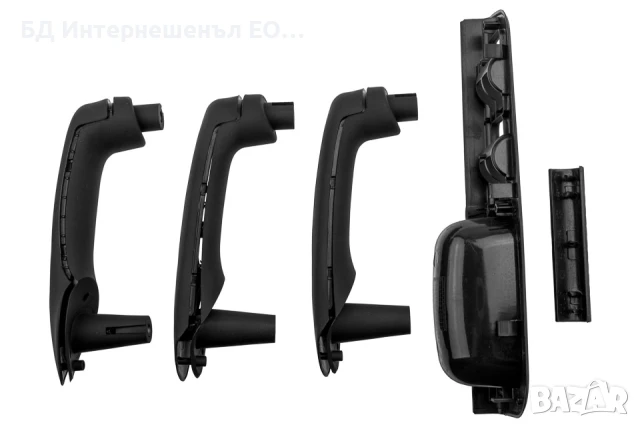 1J0867171A Комплект Вътрешни Интериорни Дръжки за врати VW Golf 4 1997-2005, Черен, снимка 4 - Части - 50868746