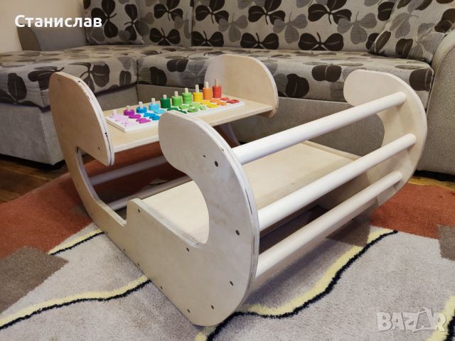 Детска катерушка 2 в 1 МОНТЕСОРИ , снимка 8 - Мебели за детската стая - 46206654