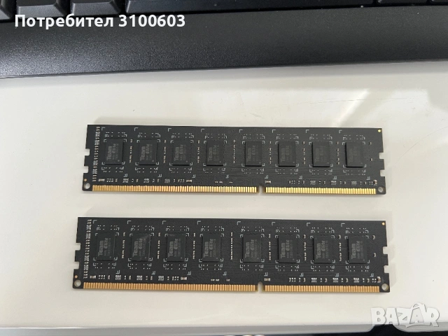 RAM памет - 2x8GB DDR3 Team Group, снимка 2 - RAM памет - 54173881