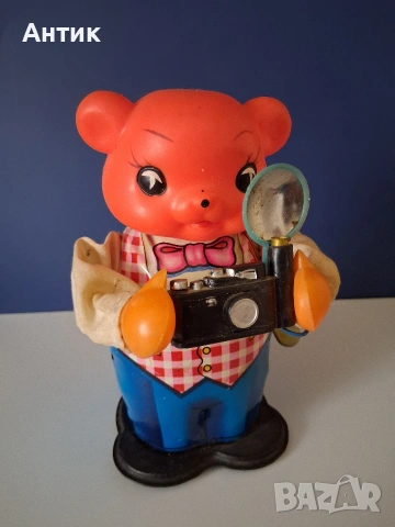 Стара Механична Играчка с Ключе от Соца, снимка 2 - Колекции - 53664818