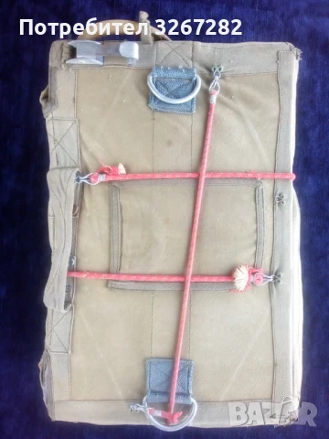 Парашут,Запасен,Съветски,Само Раница, З-1-П, снимка 4 - Антикварни и старинни предмети - 50989916