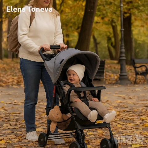 Лятна детска количка Zizito Adel., снимка 2 - За бебешки колички - 53724972