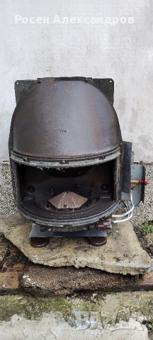 Ретро Газова камина+декорация, снимка 5 - Камини - 54025415