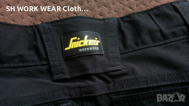 Snickers 6902 FLEXI Work Stretch Trouser разм S работен панталон с от части еластична материя W4-138, снимка 14 - Панталони - 45526221
