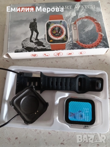 Смарт часовник S8 Ultra, снимка 4 - Смарт гривни - 52673410