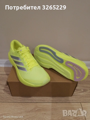 Adidas performance -44.5н.Оригинални Нови, снимка 3 - Маратонки - 54132267