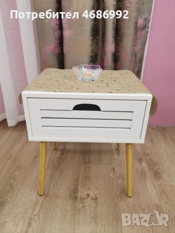 Нощно шкафче, снимка 4 - Шкафове - 52841400