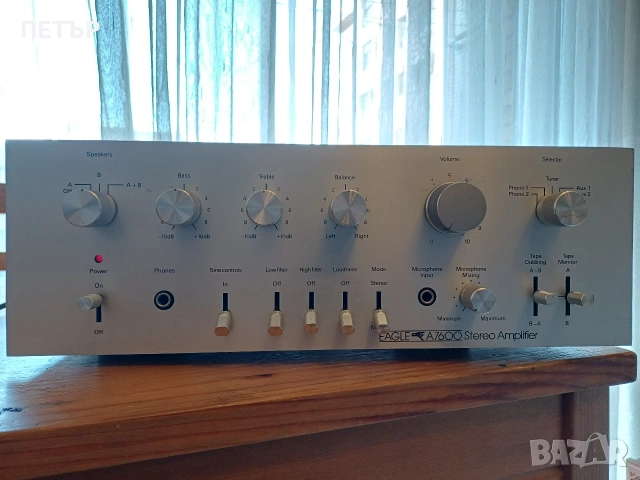  ЕAGLE  A 7600 . 260 W  копчето за усилване не е оргинално