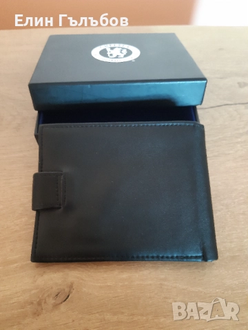 Портфейл на Челси, естествена кожа и чисто нов в кутия, снимка 3 - Портфейли, портмонета - 52943996