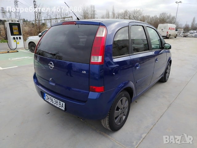 Opel Meriva 1.6 газ бензин, снимка 4 - Автомобили и джипове - 53655215