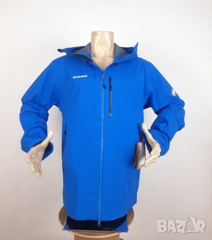 Mammut Alto Guide HS - Оригинално мъжко хардшел яке размер XL, снимка 5 - Якета - 51869556