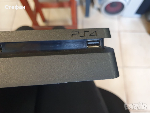 PS4 Play Station 4 Slim 500GB с джойстик и кабели. В отлично техническо и визуално състояние., снимка 10 - Игри за PlayStation - 51973291