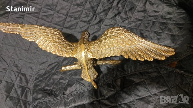 бронзов орел , снимка 5 - Статуетки - 53479714