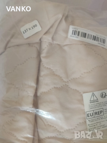 протектор за матрак 137 х 190 , снимка 2 - Матраци - 51881223
