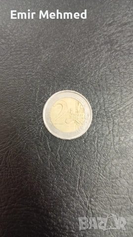 Portuguese 2 euro 2002 with print error