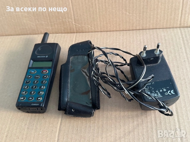 Ретро GSM ERICSSON GA 628 , с оригиналната си кутия , зарядно и калъф , ERICSSON GA628, снимка 5 - Други - 53721208