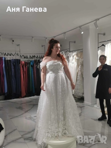 РАЗПРОДАЖБА НОВА БУЛЧЕНСКА РОКЛЯ, снимка 2 - Сватбени рокли - 52183524