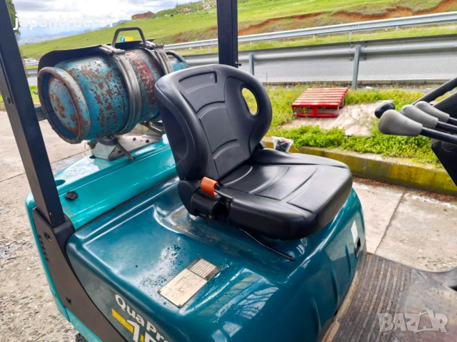 Мотокар Yale Газ/бензин, снимка 6 - Индустриална техника - 54085721