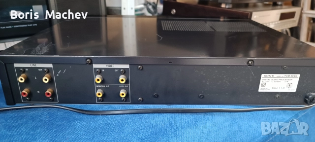 Sony Digital audio processor PCM-501ES, снимка 3 - Ресийвъри, усилватели, смесителни пултове - 52810769