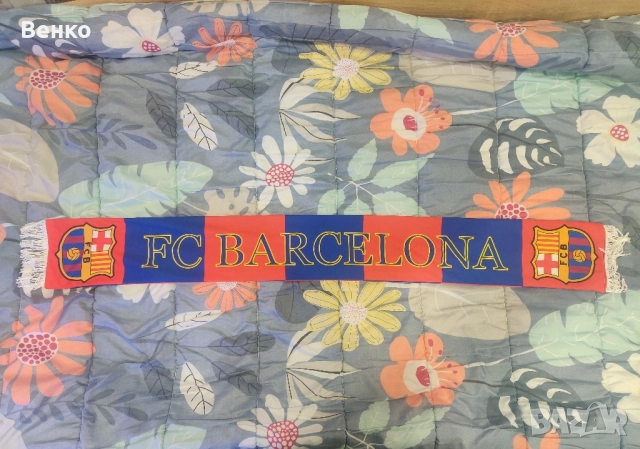 Футболен Шал Barcelona , снимка 3 - Футбол - 52436956