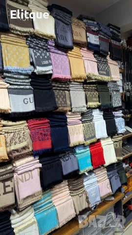 шалове hermes Burberry Gucci guess Christian Dior Louis Vuitton , снимка 2 - Шалове - 52907856