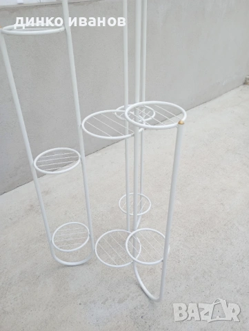 Цветарник за 11 саксии , снимка 4 - Градински мебели, декорация  - 53862415