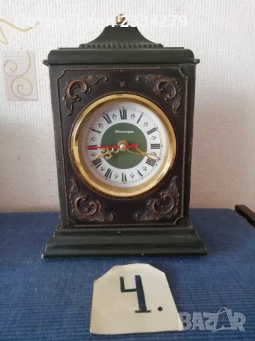  Часовници,,Янтарь-Jantar" сделано в СССР, made in USSR. МЕХАНИЧНИ., снимка 14 - Стенни часовници - 39481365