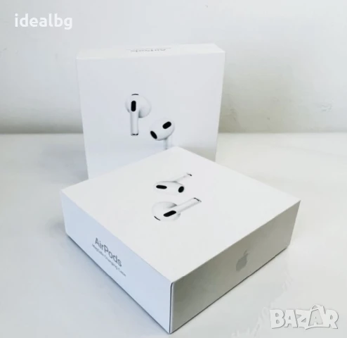 НОВИ! Apple AirPods 3th Generation Гаранция!, снимка 3 - Слушалки, hands-free - 51017630